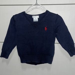 Ralph Lauren boys v-neck sweater